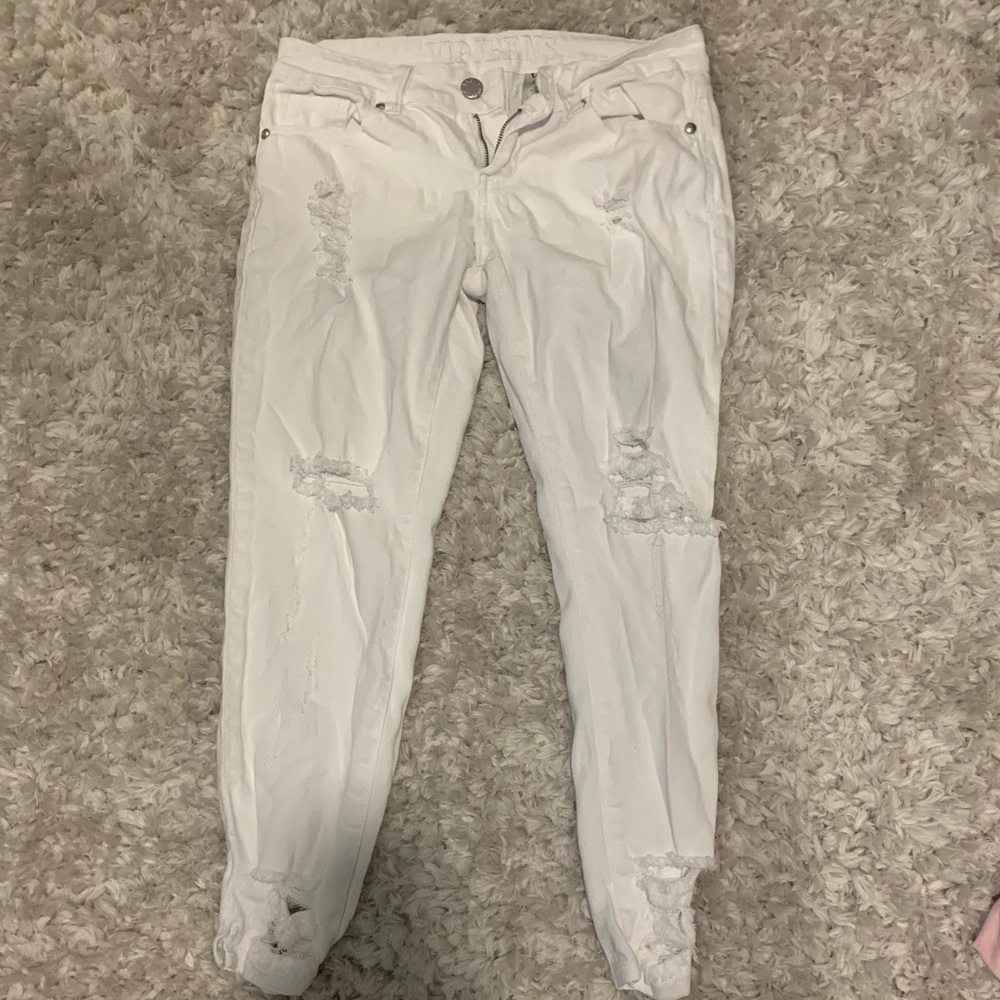 White jeans